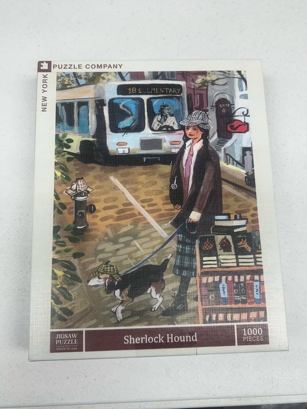 1000 Piece Jenny Krioik Jigsaw Puzzle Sherlock Hound